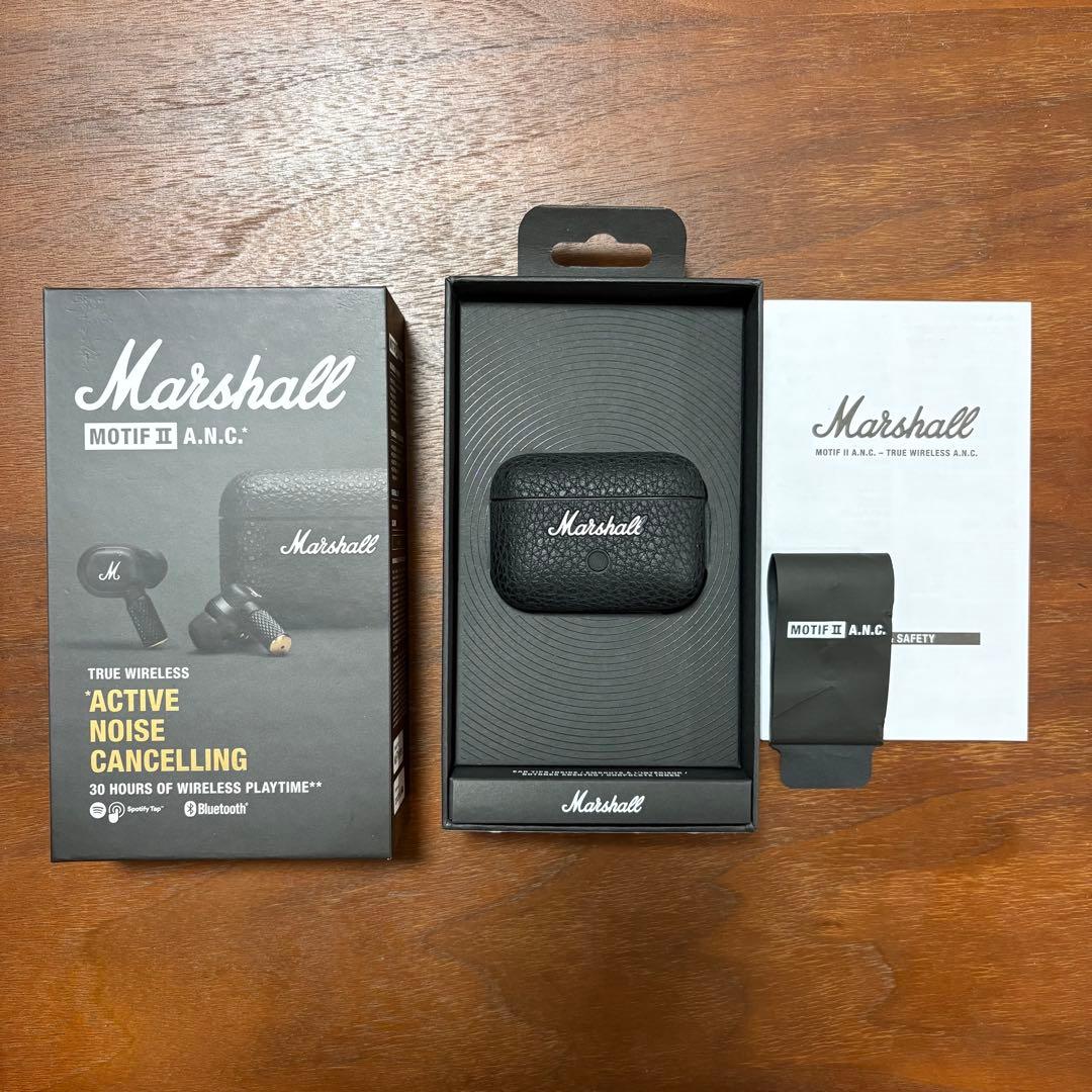 Marshall MOTIF II A.N.C. ワイヤレスイヤホン