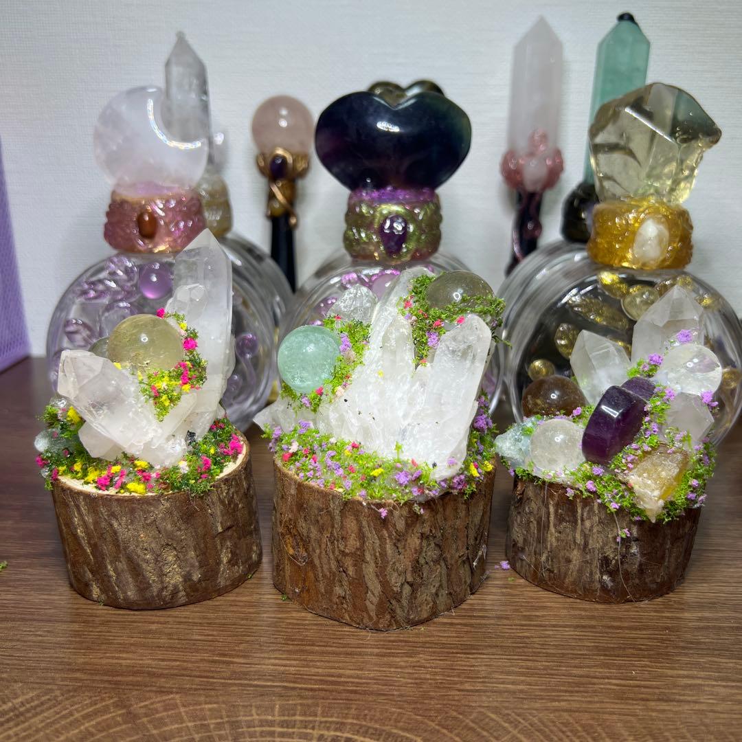 癒し様確認用ページ　天然石　インテリア置物 3点まとめ