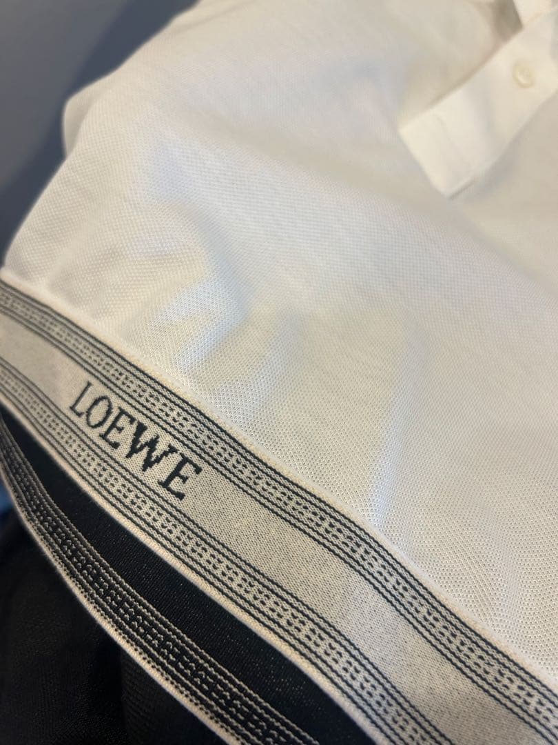 LOEWE ショート丈ポロシャツ　サイズS 1回着用のみ