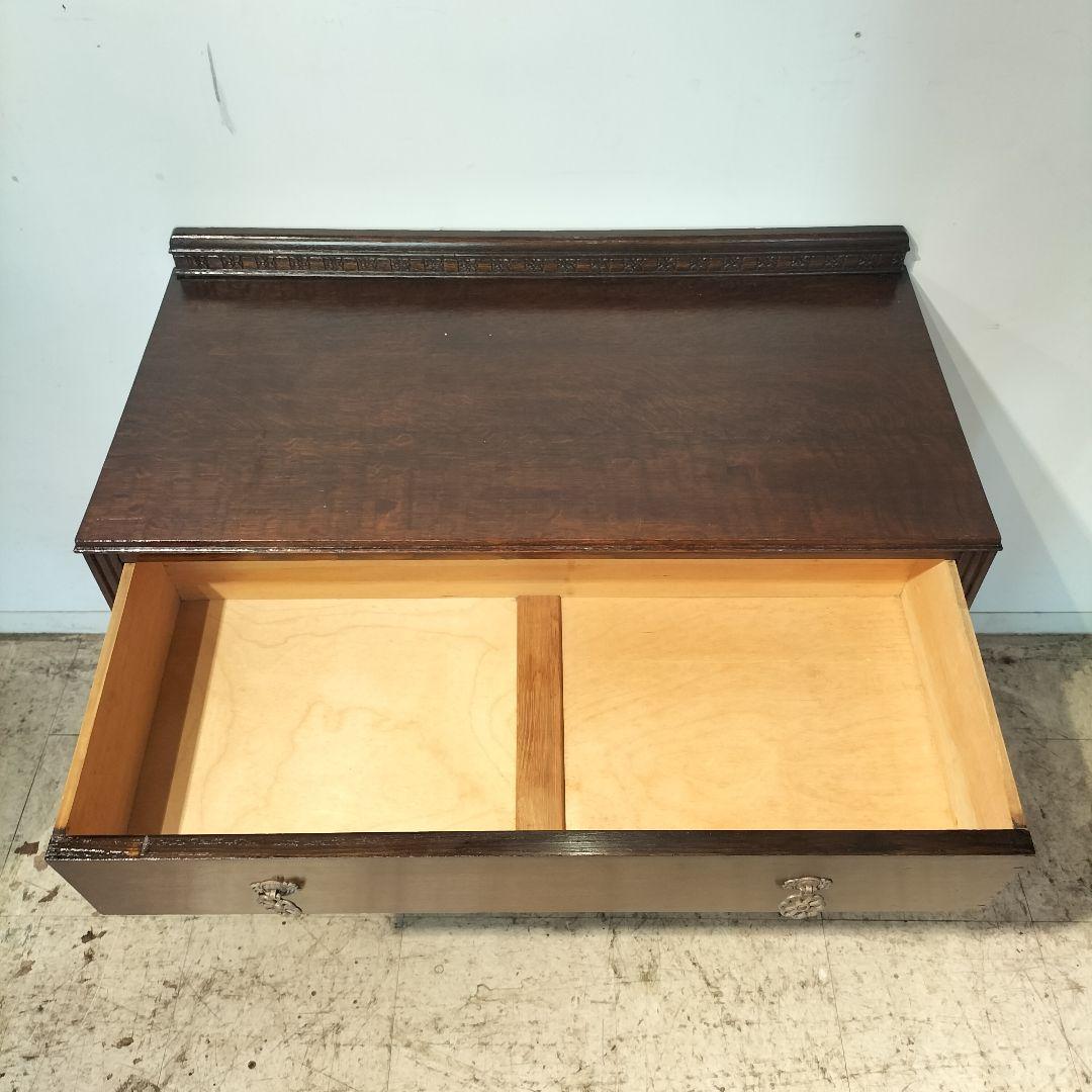 M♦イギリス製　アンティークファニチャー2段チェスト