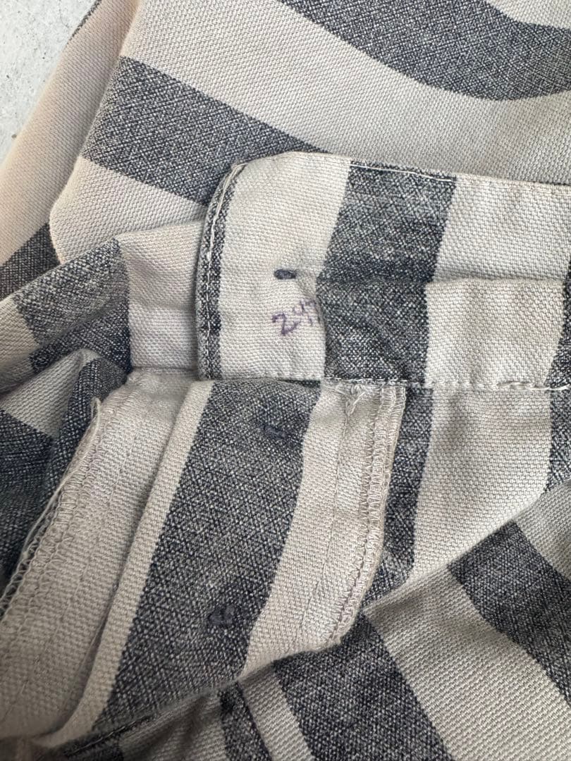vintage prisoner pants 縦ストライプ