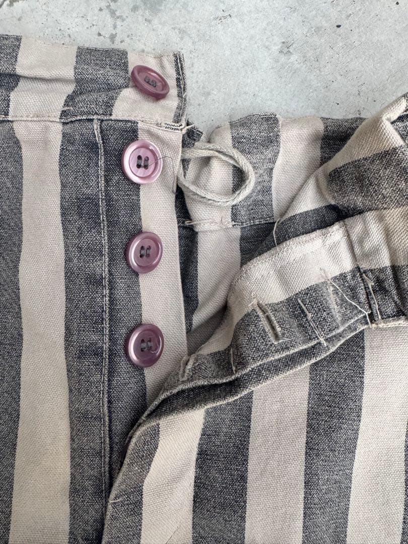 vintage prisoner pants 縦ストライプ