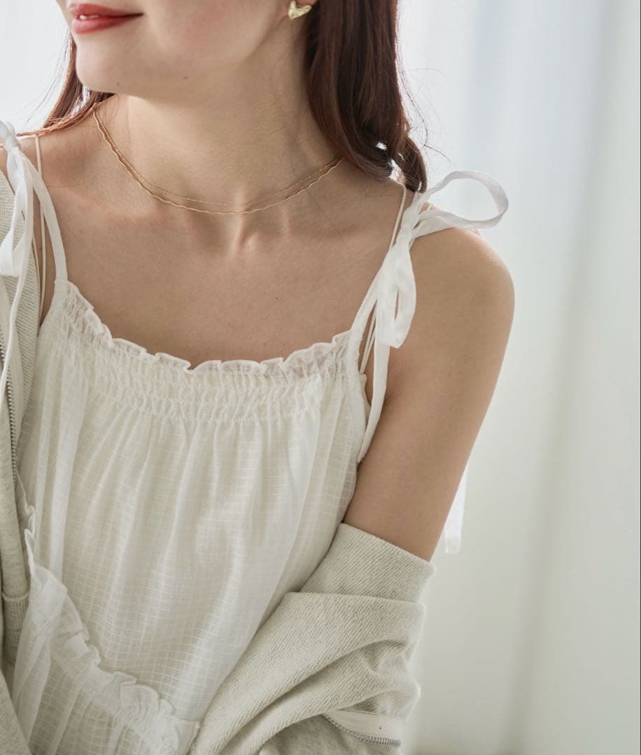 新品未使用 タグ付き kastane インド綿ティアードチュニック