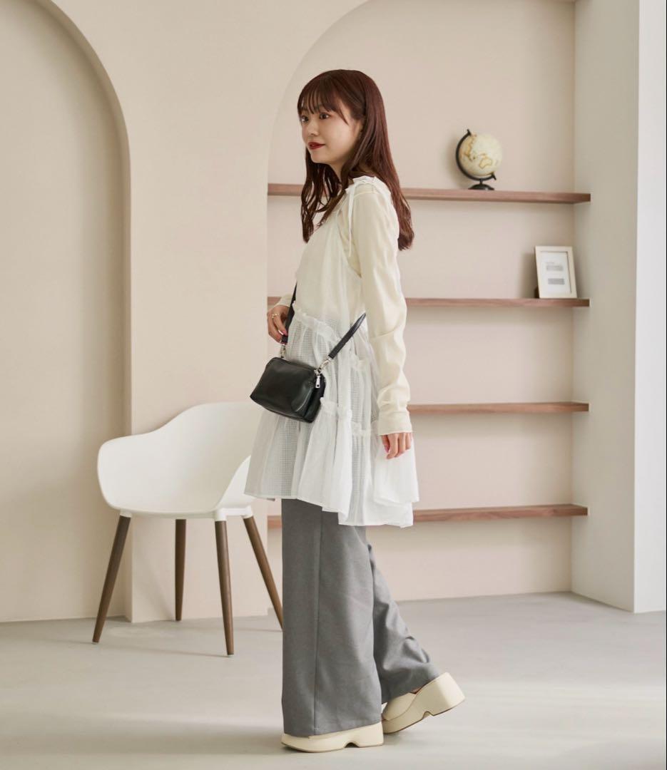 新品未使用 タグ付き kastane インド綿ティアードチュニック