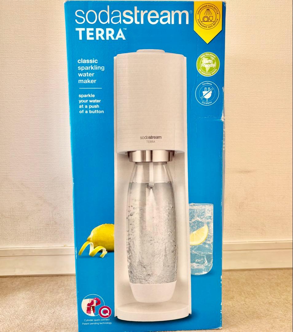 ソーダストリーム TERRA スターターセット ホワイト