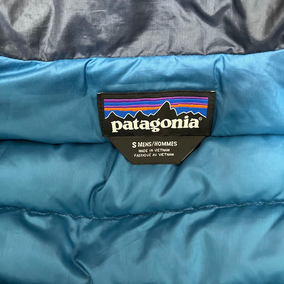 patagonia ネイビー ダウンベスト