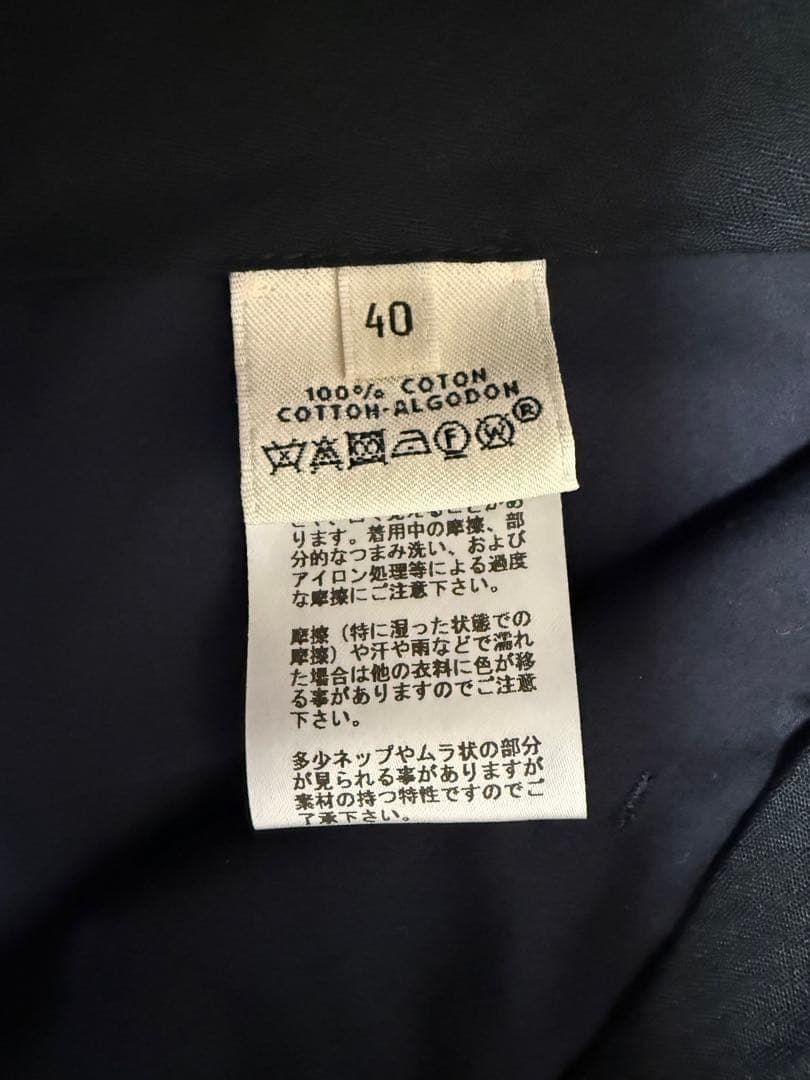 HERMES エルメス ハーフパンツ ショートパンツ 黒 紺 美品