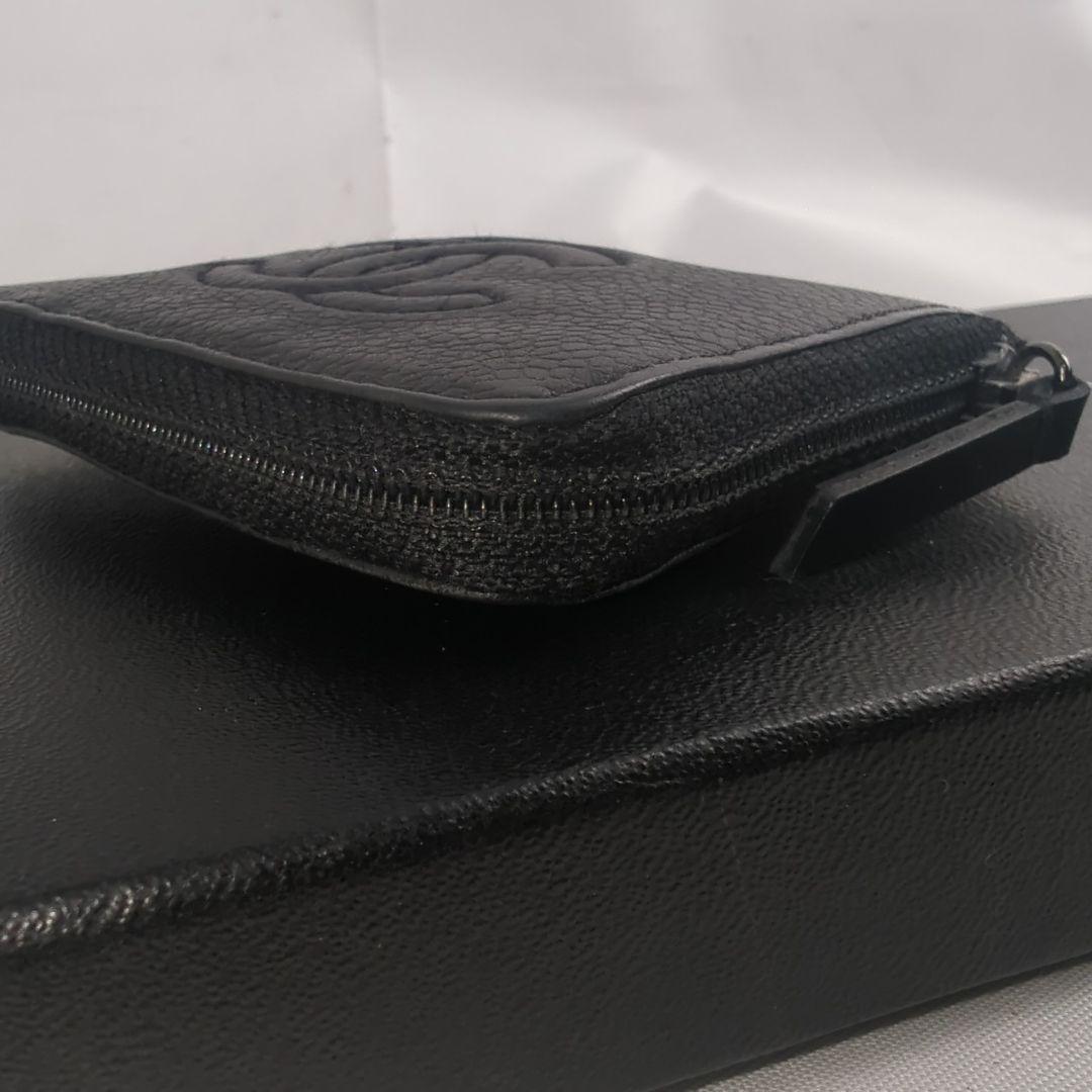 CHANEL シャネル ココマーク ジップ ケース 小銭入れ