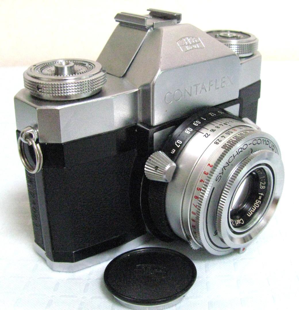 美品★CONTAFLEX1型ZEISSIKON Tessar1:2.8 50mm