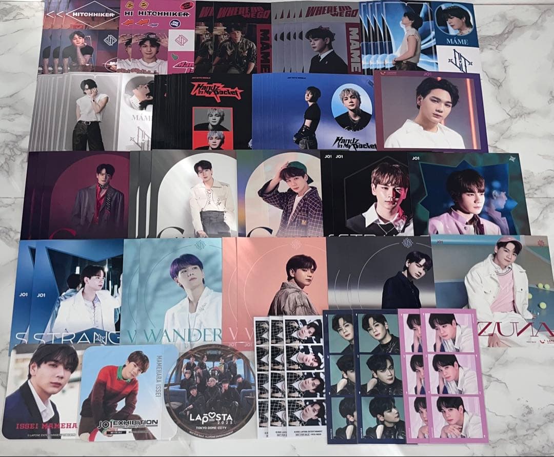 JO1 豆原一成 トレカ ラントレ セット まとめ売り アクスタ 缶バッジ