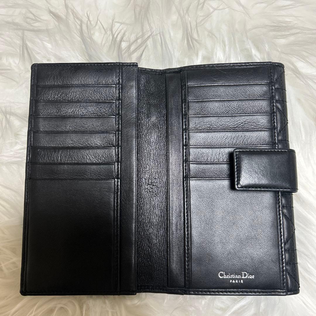 た*ち様 Christian Dior レザー長財布 ヴィンテージ