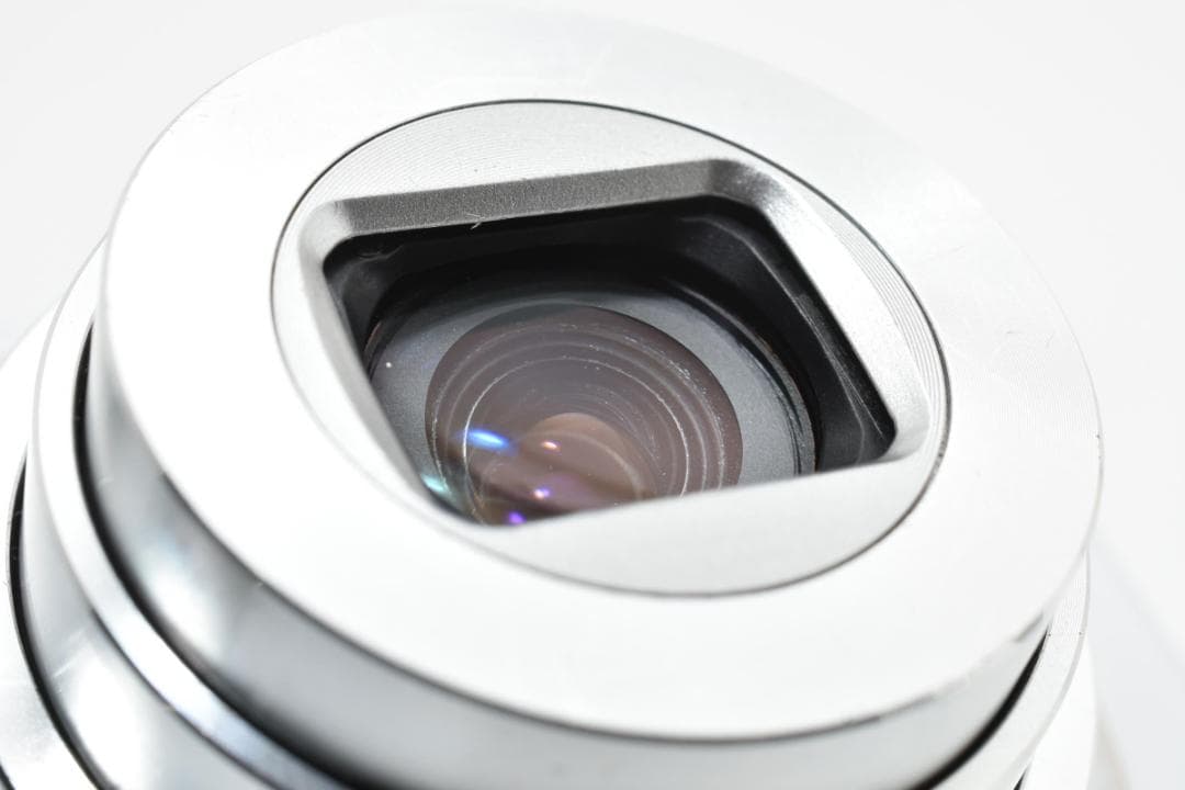 良品)Sony CyberShot　DSC-WX100ホワイト　デジカメ#695