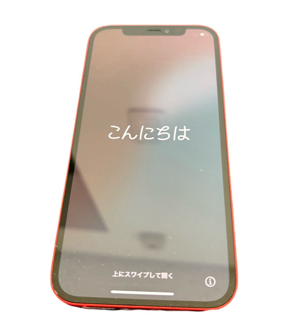 美品　Apple iPhone 12 (PRODUCT RED) SIMフリー