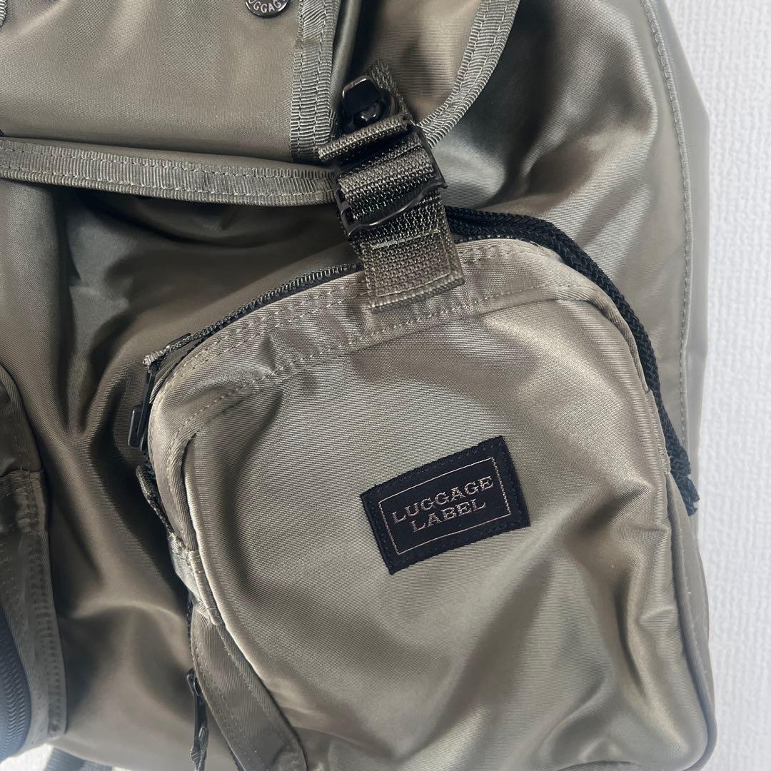 新品未使用　LUGGAGE LABEL ナイロン ミリタリーリュックサック