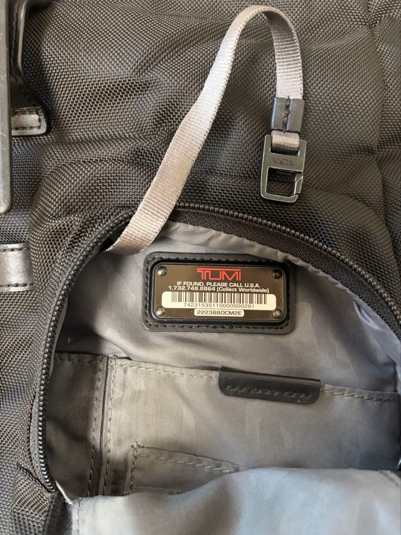 TUMI wjk リュック ブラック コラボ バックパック