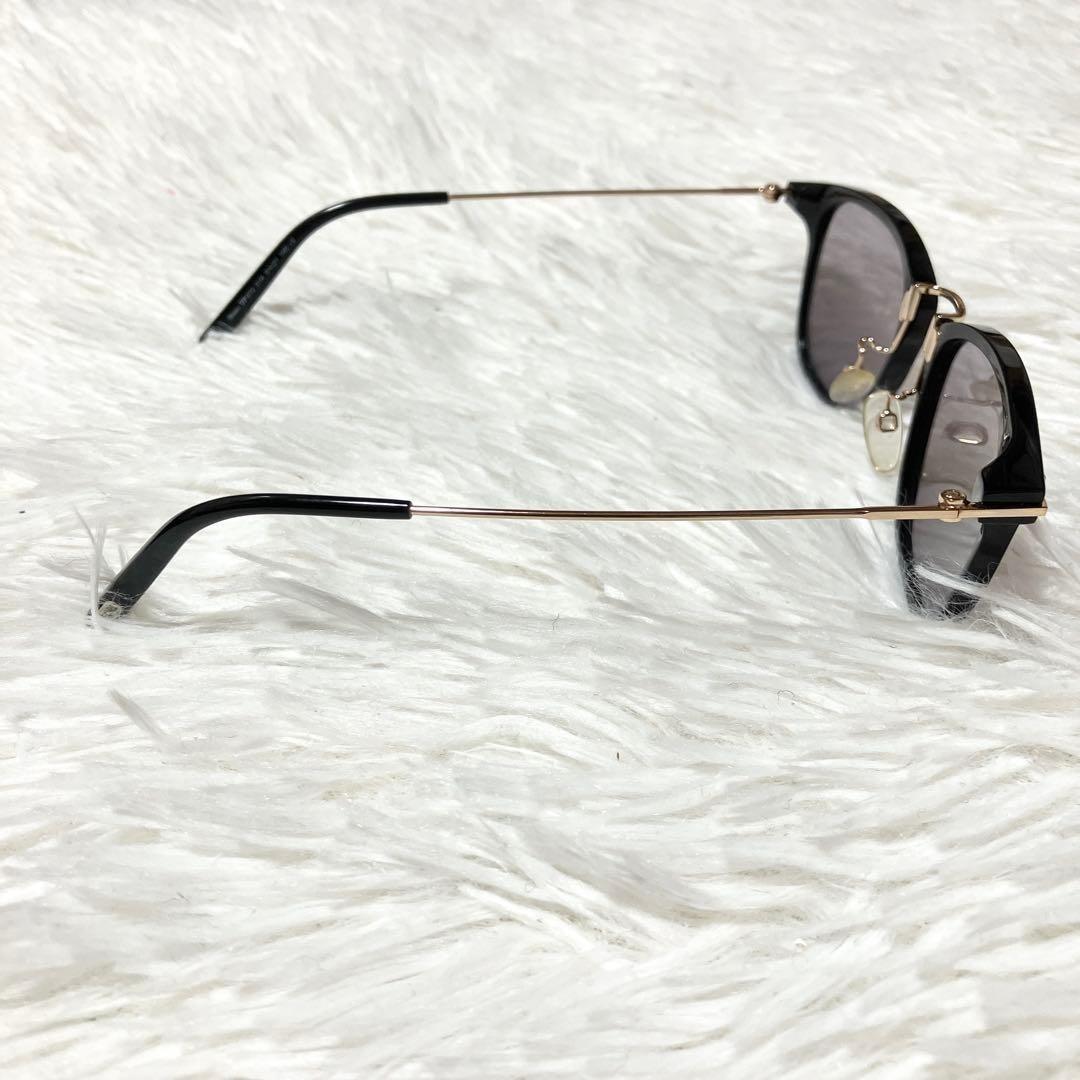 トムフォード　サングラス　TF672 01A ブラック　ゴールド　朝倉未来 着用