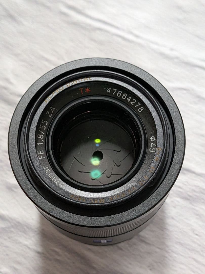 【美品 】ソニー Sonnar T* FE 55mm F1.8 ZA