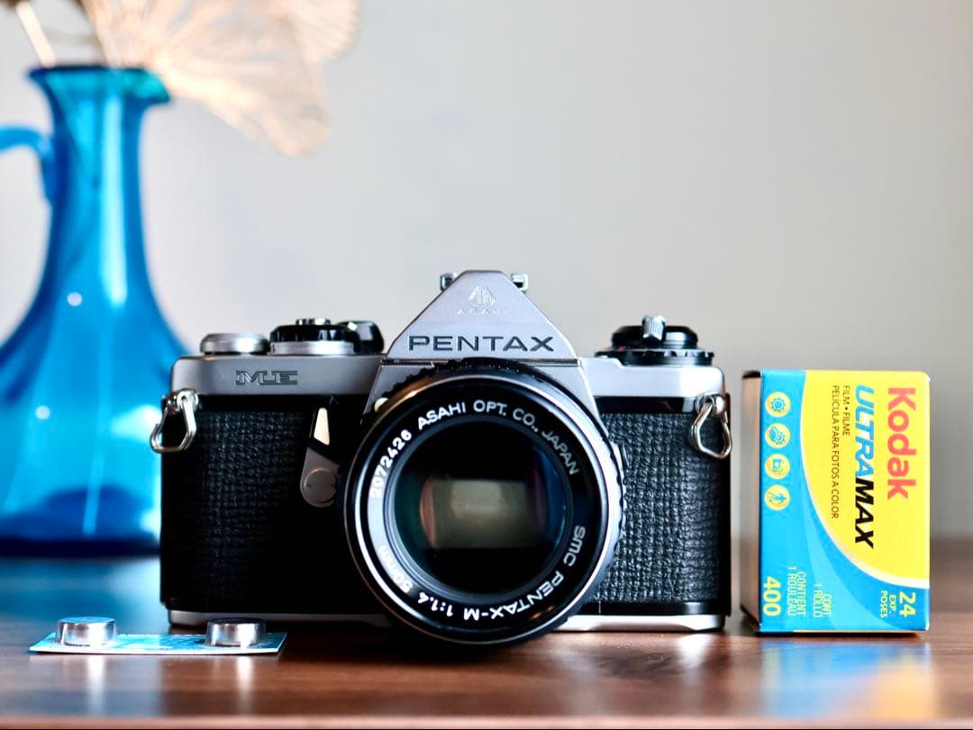 【実写OK】PENTAX ME＋smc PENTAX-M 1.4 50mmセット