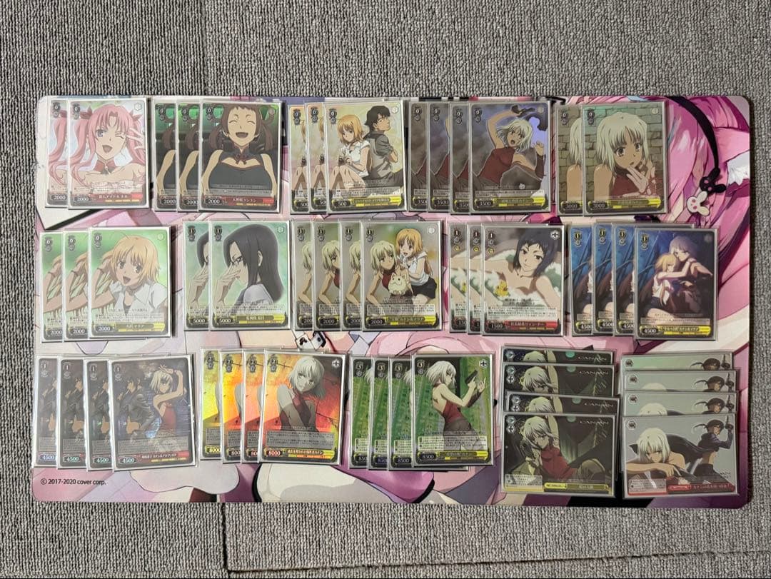 WS　CANAAN フルホイル　デッキ　希少スリーブ付き