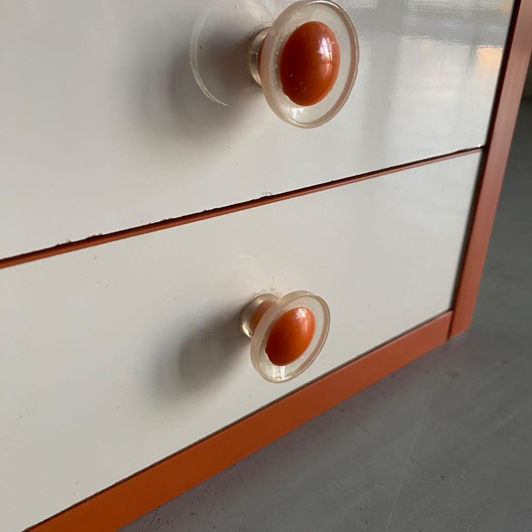 昭和レトロ　レトロポップ　ミニチェスト　小引き出し　ヴィンテージ