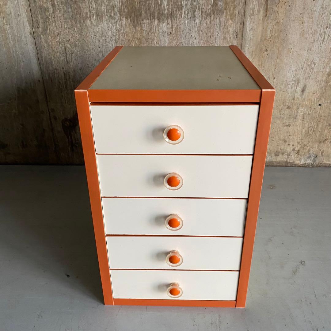 昭和レトロ　レトロポップ　ミニチェスト　小引き出し　ヴィンテージ