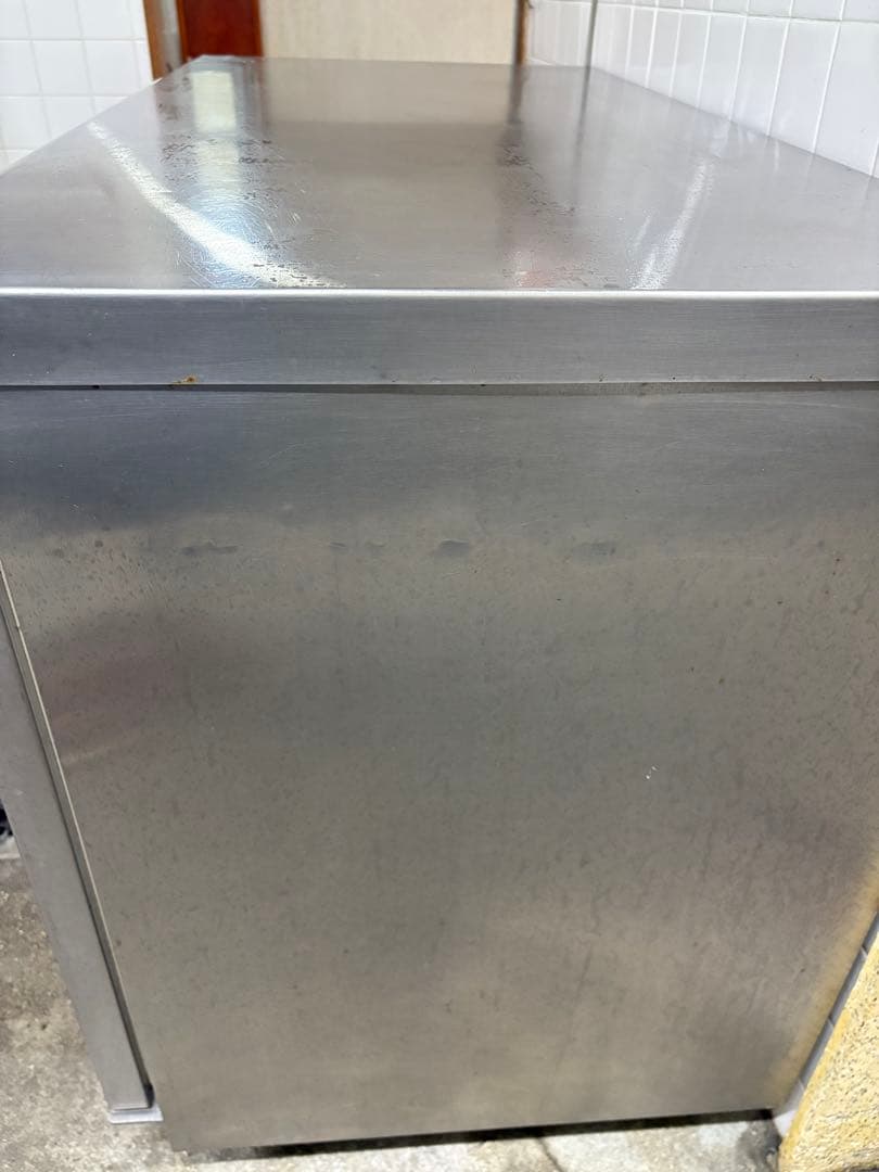 【ジャンク品】　コールドテーブル　SANYO ステンレス製　2ドア