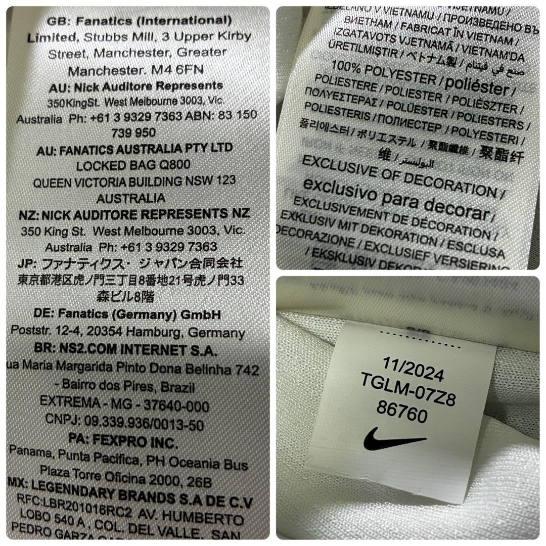 【未使用】NIKE 巨人 坂本勇人 #6 ホーム レプリカユニフォーム Mサイズ