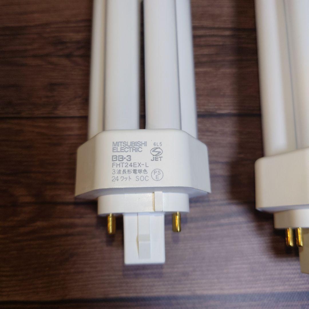 新品6本◆三菱 FHT24EX-L 蛍光灯 24W 電球色