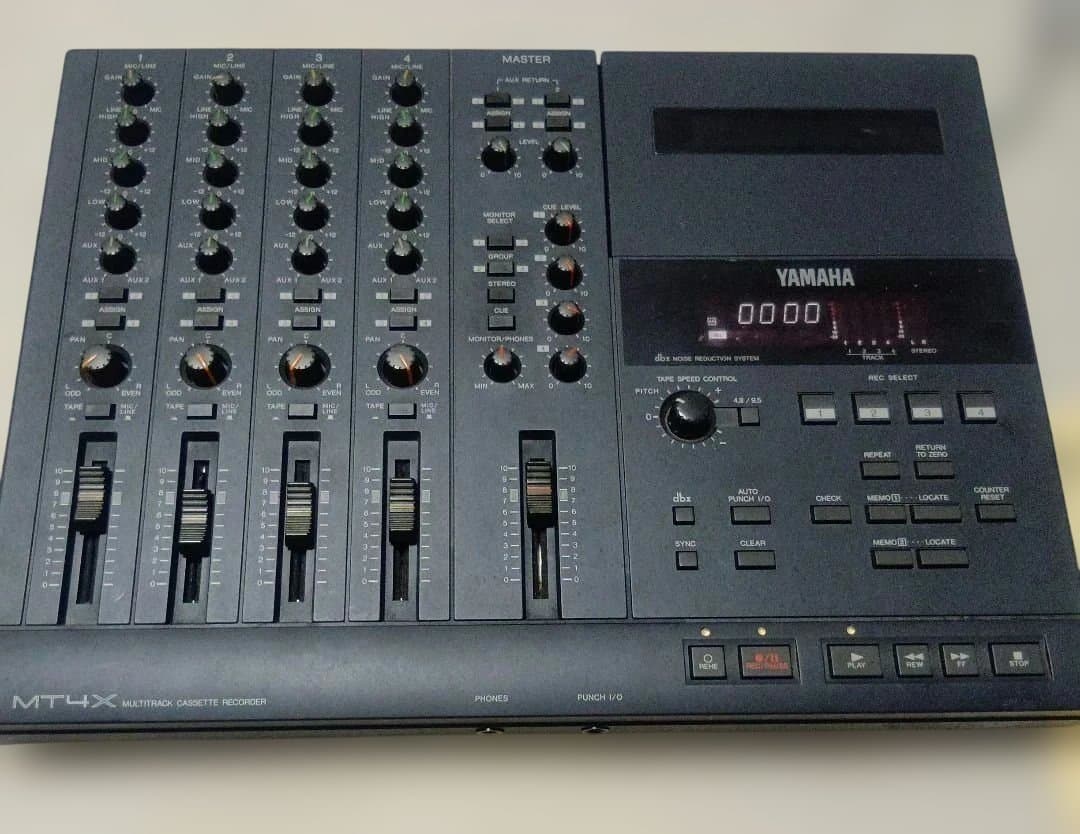 【ふくまる】YAMAHA MT4X レコーダー取説及び専用バッグ