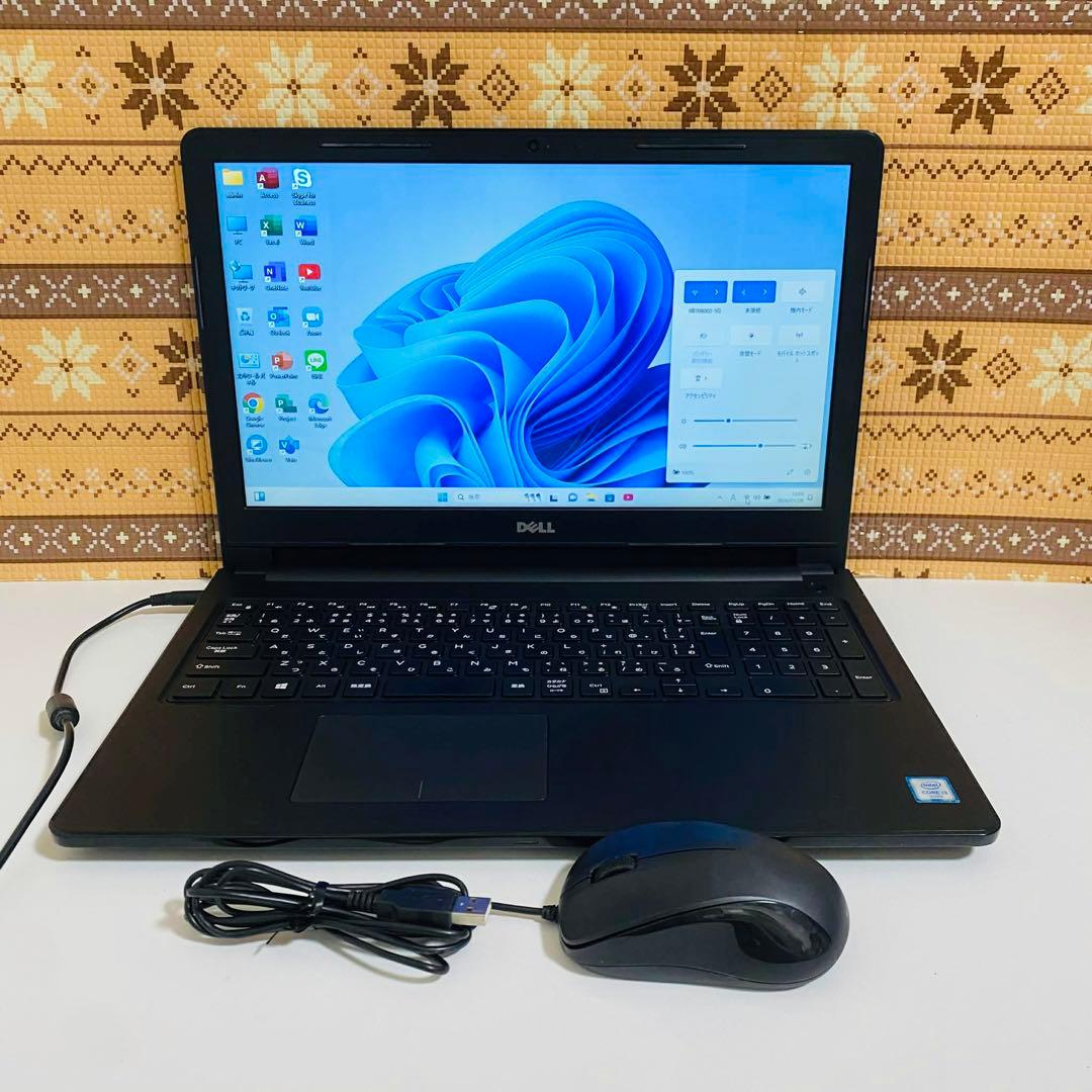 Y81 DellノートパソコンSSD 512Gメモリ12G大容量 高速Win11