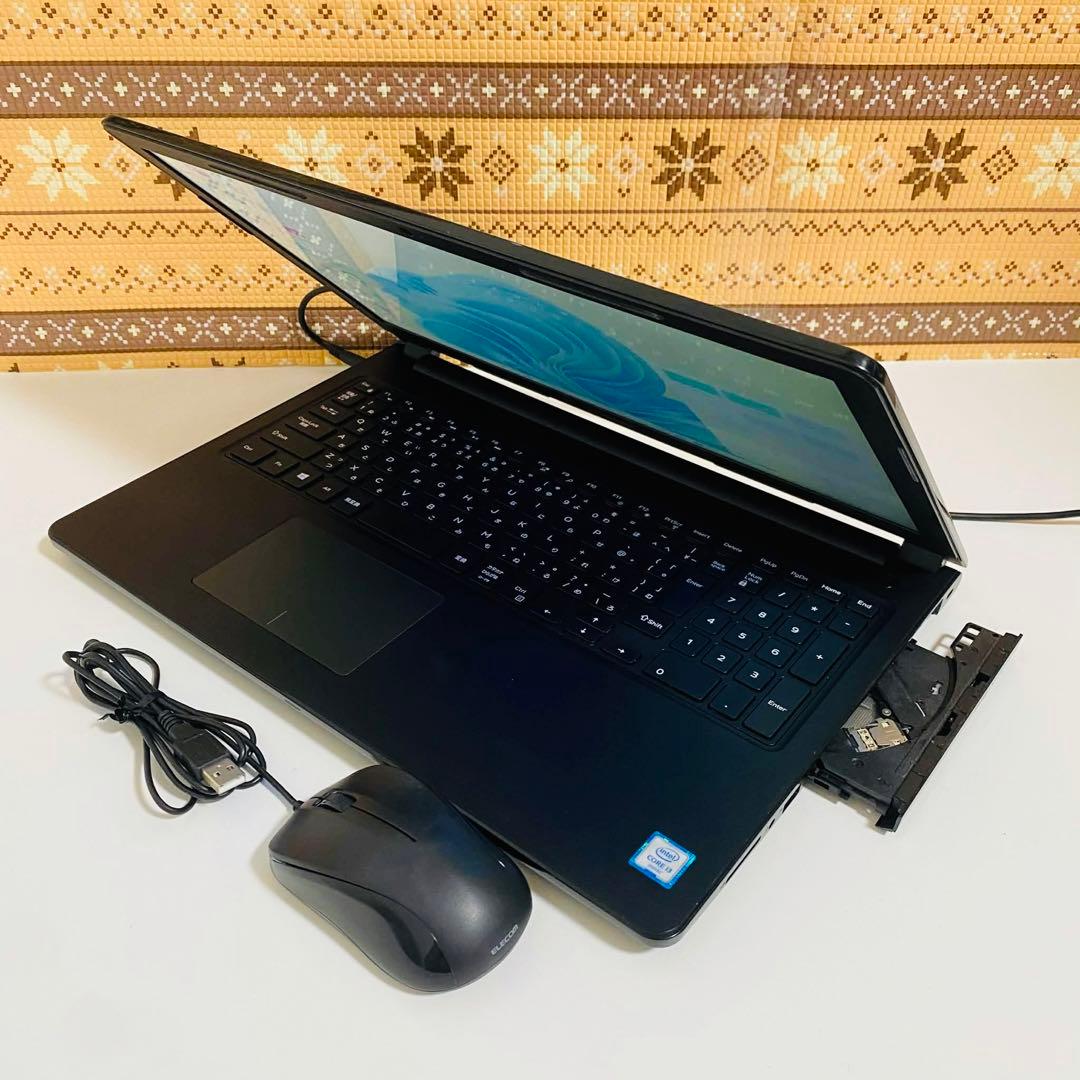 Y81 DellノートパソコンSSD 512Gメモリ12G大容量 高速Win11