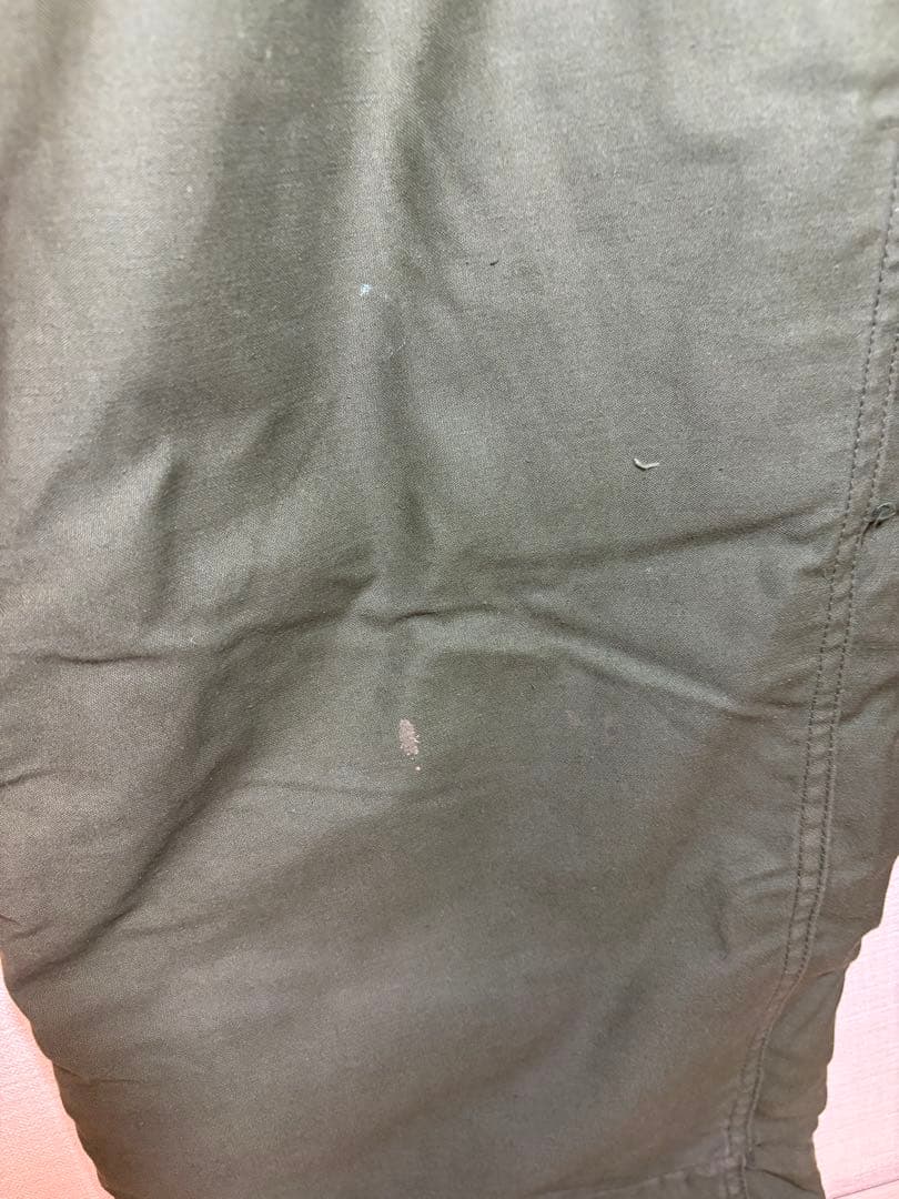 値下げ！アメリカ軍 U.S NAVY A-2 コールドウェザー デッキパンツ　L