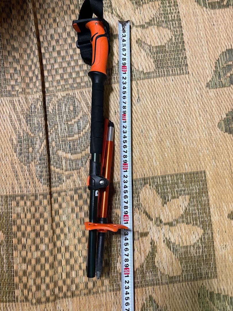 BCA 伸縮式　ポール　オレンジ/黒