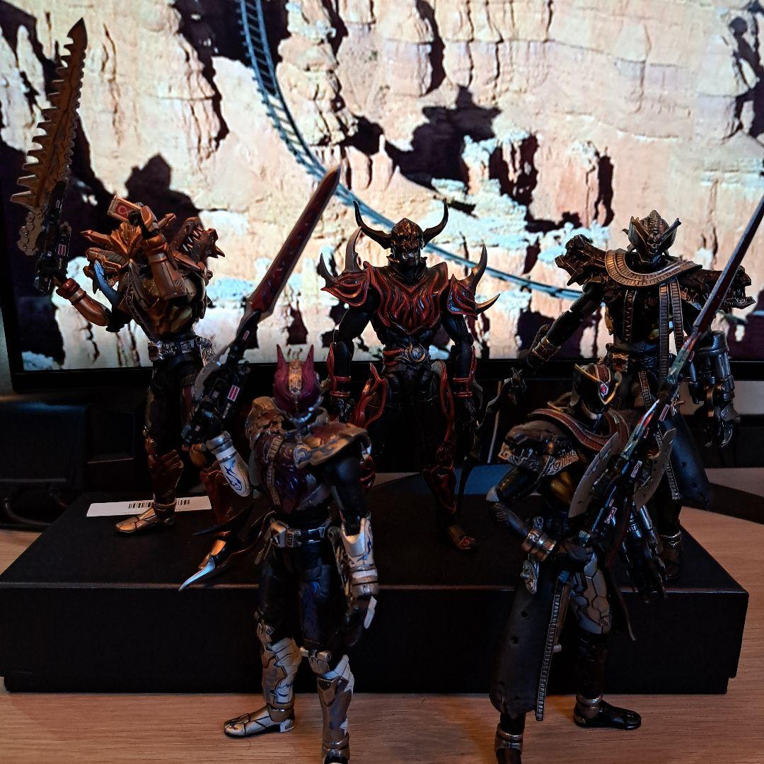 S.I.C.仮面ライダー 電王フィギュア　29体　 ブレイド9体