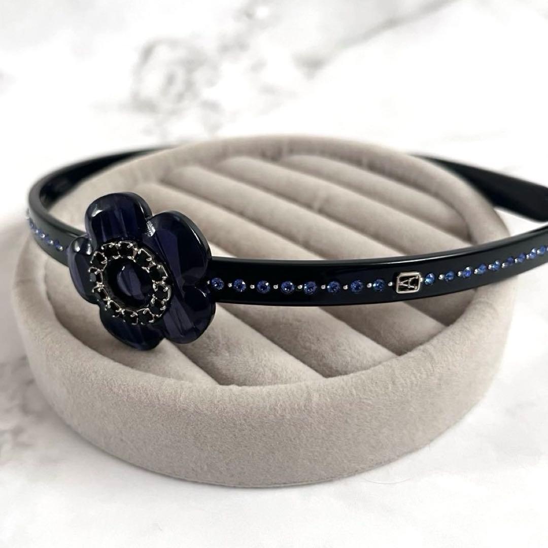 美品　Alexandre De Paris フラワービジュー カチューシャ