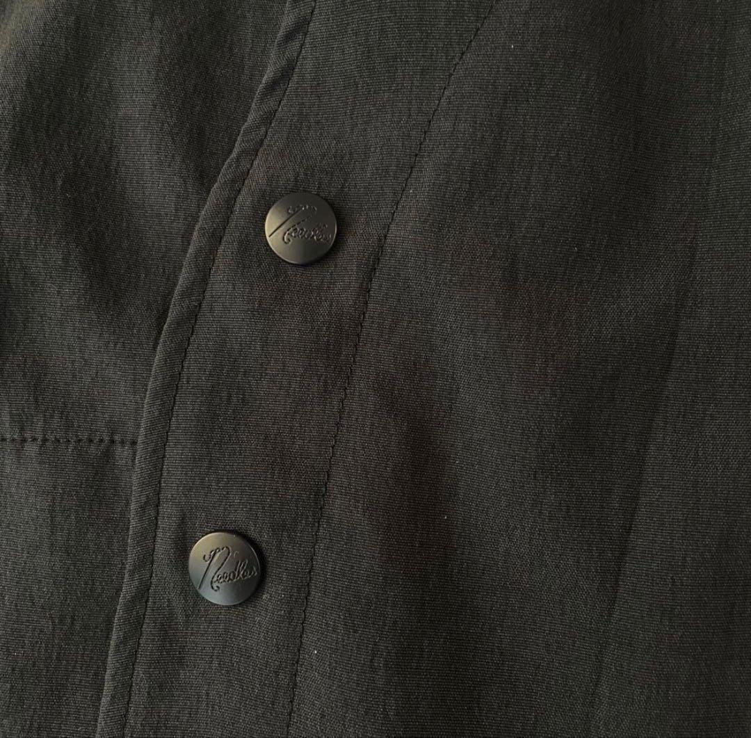 【ニードルズ　作務衣ジャケット】Mサイズ　ポリ100% ダブル　日本製　濃紺