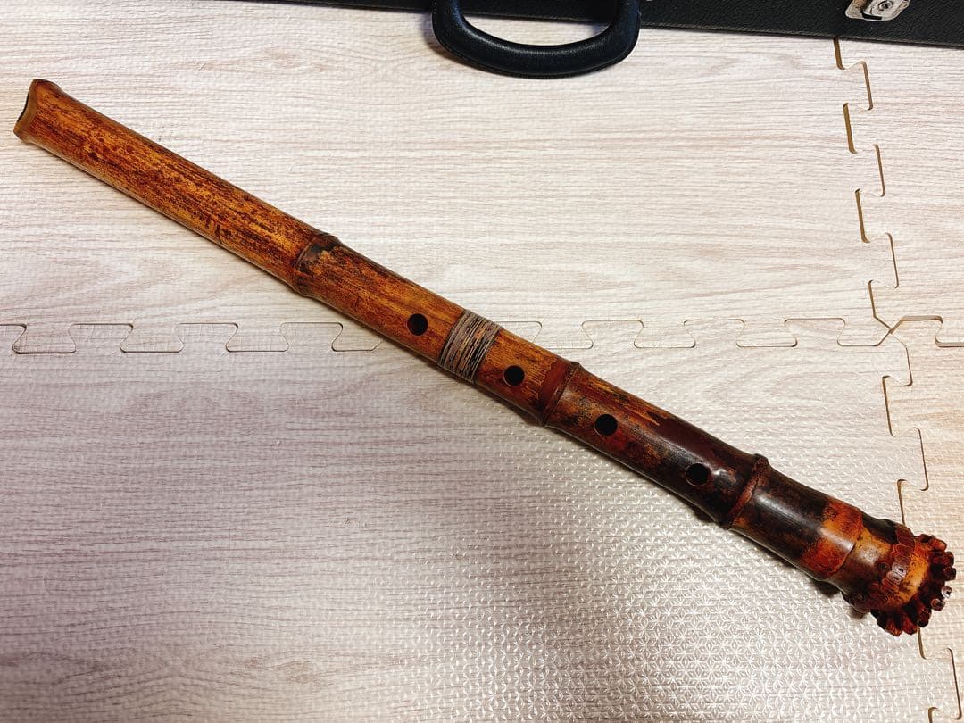 尺八 容山　超稀品管　特選管　2本セット　ケース付き　68万円相当