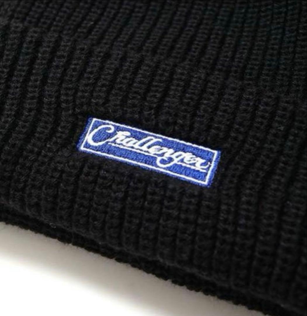 Challenger 黒 ニット帽　長瀬智也