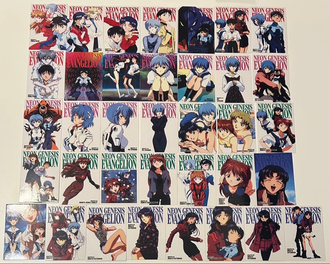 6839 エヴァンゲリオン カードダスマスターズ 第壱集 172種 初版