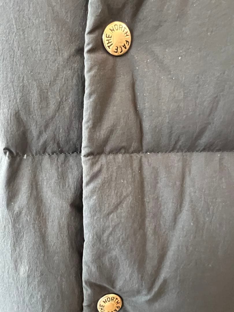 THE NORTH FACE フード付きダウンベスト ブラック