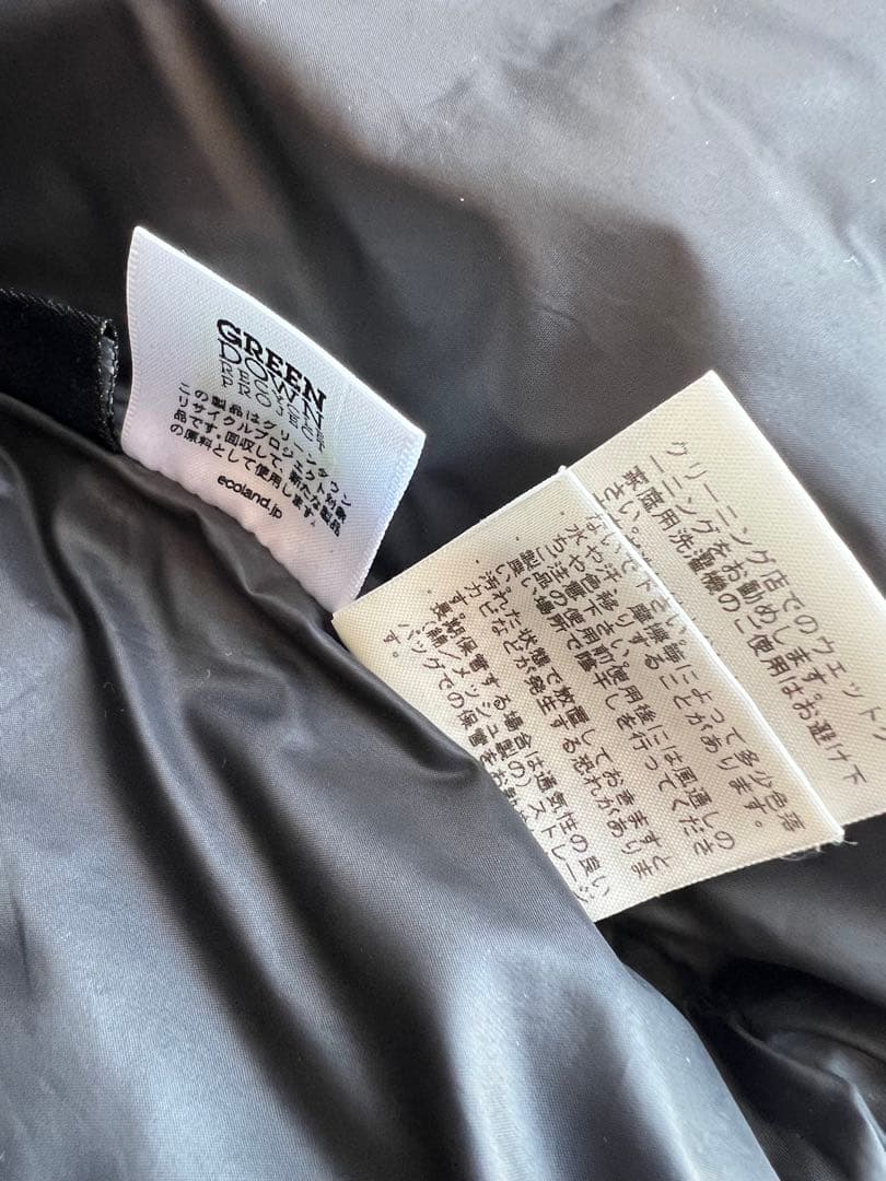 THE NORTH FACE フード付きダウンベスト ブラック