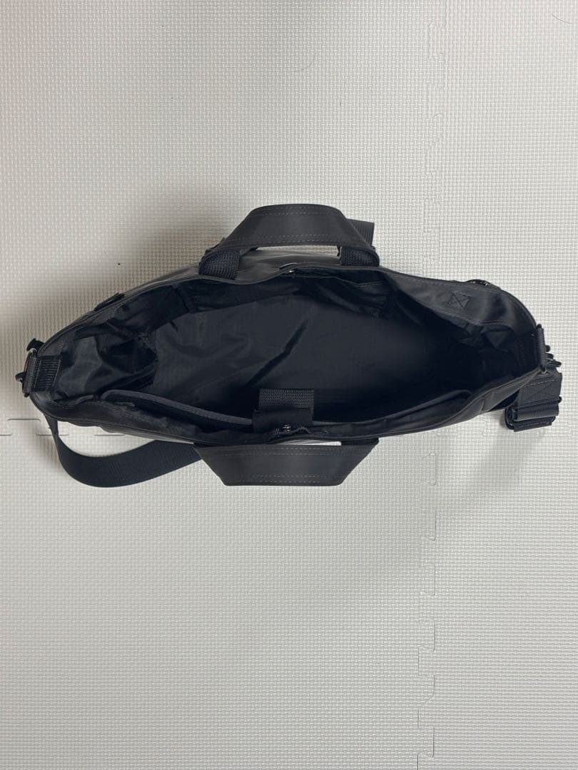 Porter グレー ナイロン ショルダーバッグ