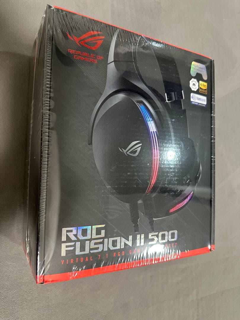【新品未開封】ASUS ROG FUSION Ⅱ 500 ゲーミングヘッドセット