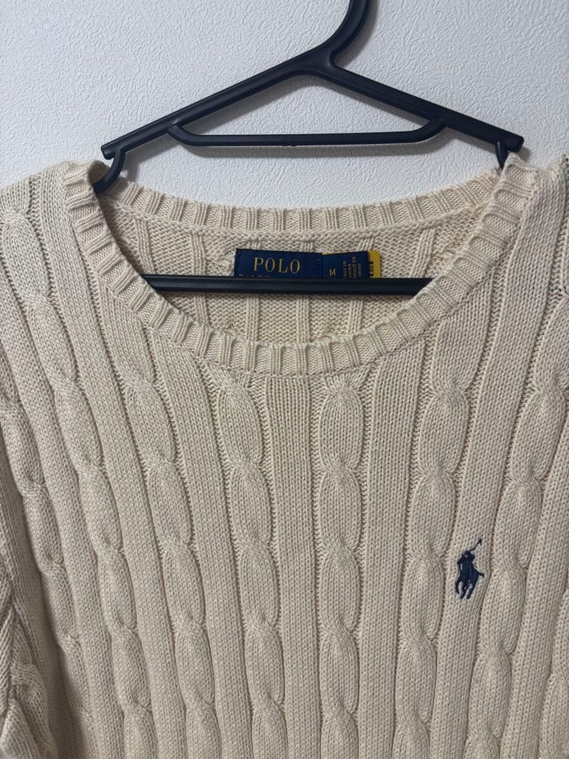 ラルフローレン　 ケーブルニットセーター