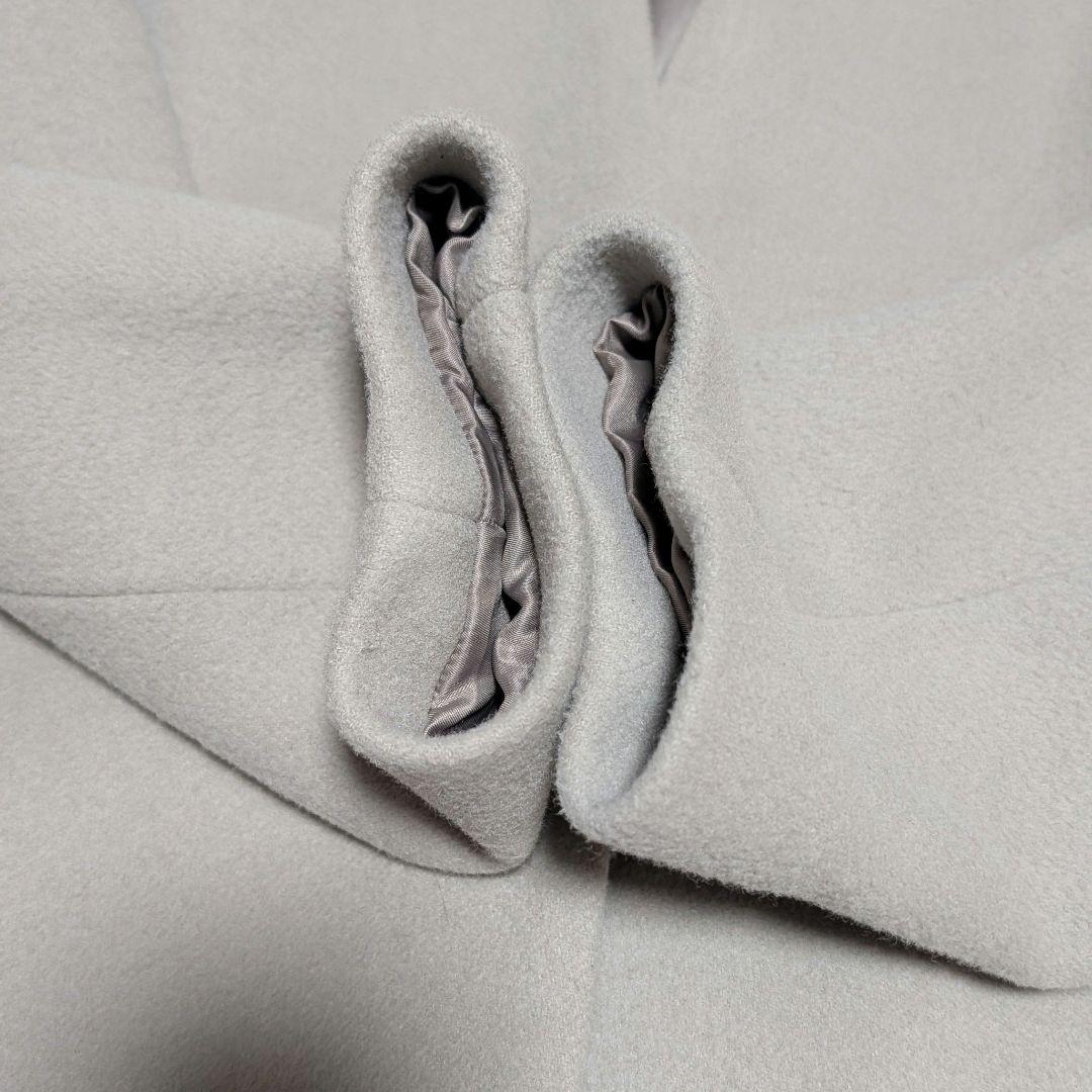 green label relaxing　ヴィクトリアンウールハーフコート　38