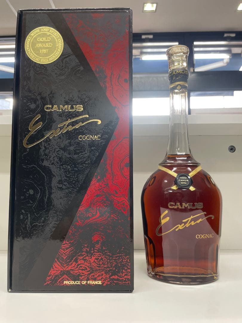 ブランデー カミュ CAMUS エクストラ ロングネック コニャック 未開栓