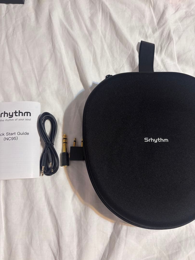 Srhythm ワイヤレスヘッドホン シルバー