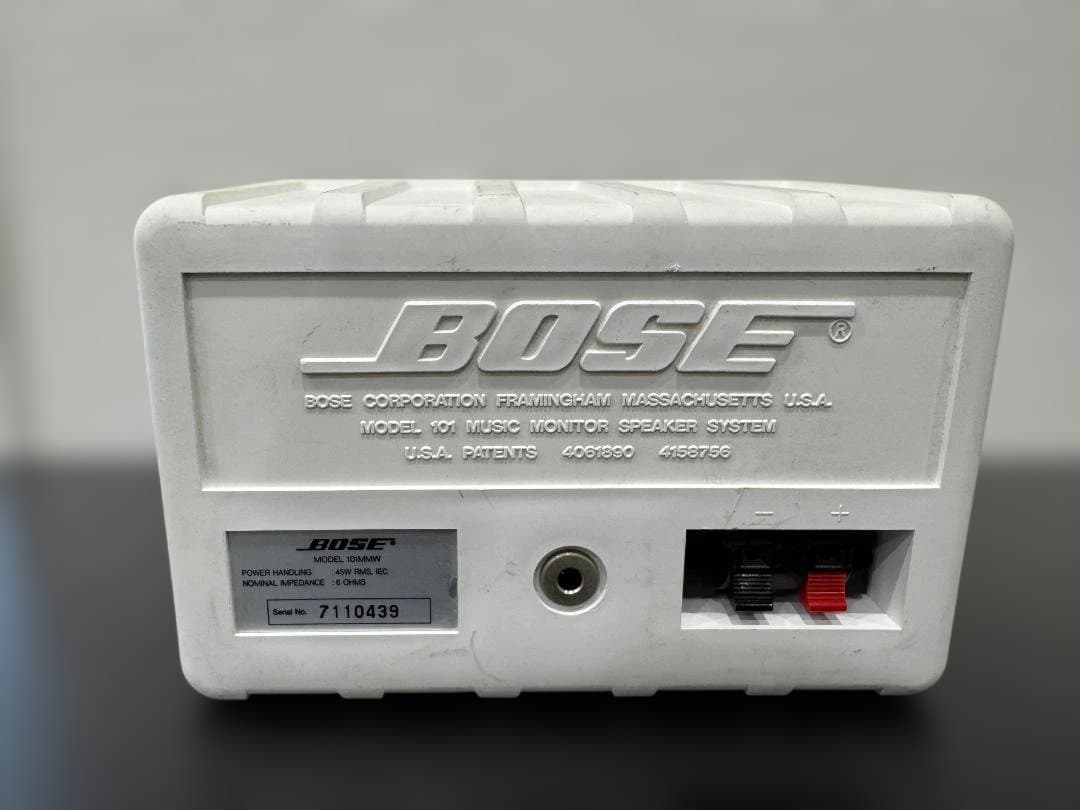 BOSE 101MMH 純正フリーアングルクランプ付 スピーカー2点