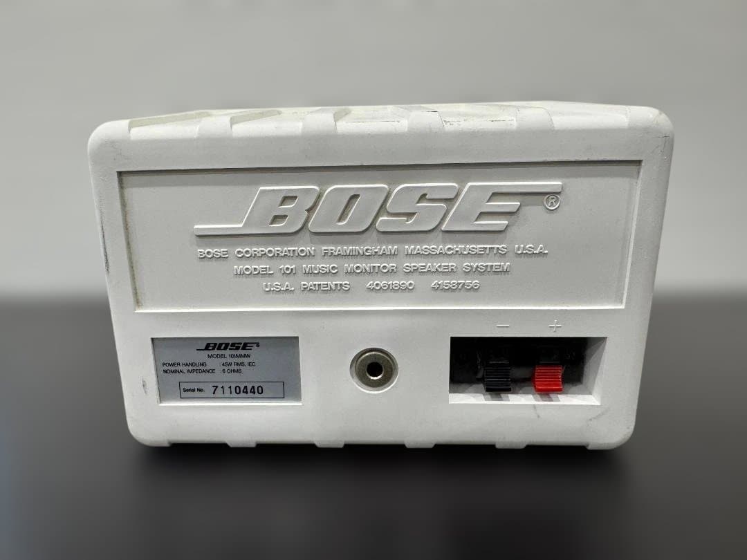 BOSE 101MMH 純正フリーアングルクランプ付 スピーカー2点