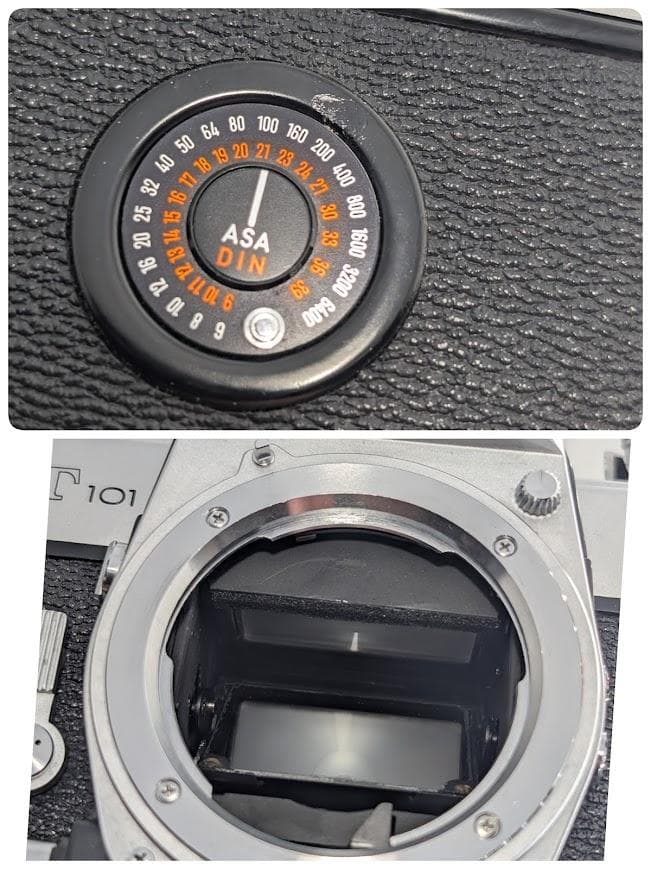 ミノルタ SRT101 & MC ROKKOR-PF 58mm F1.4